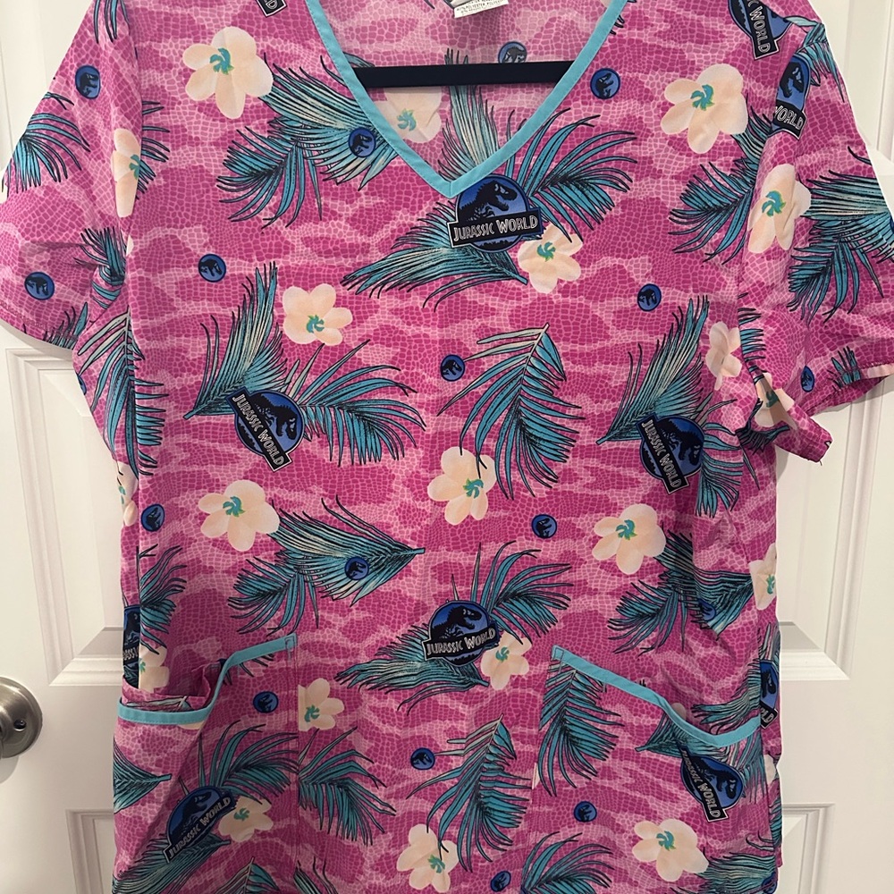 Jurassic World Scrub Top